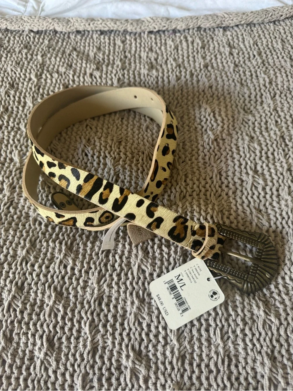 Free People Wild Side Leather Belt